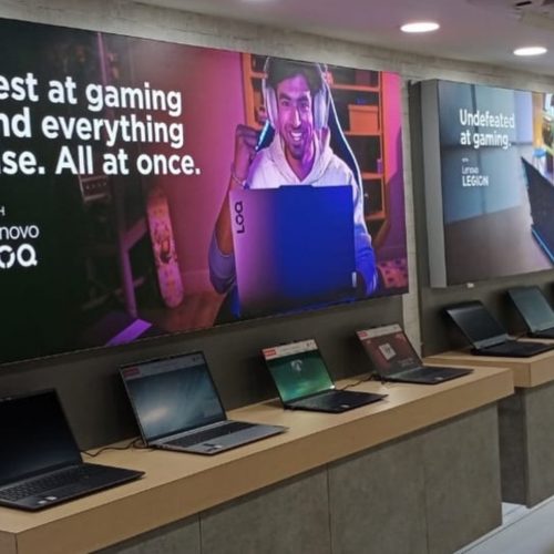 Store Revamp on behalf of Lenovo at CPS Technologies, Surat