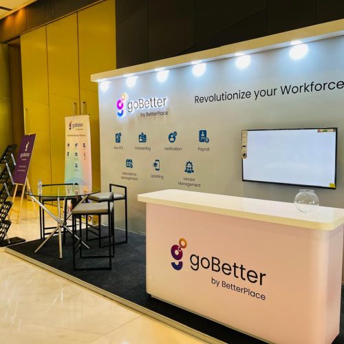 Successful Booth setup on behalf of Go Better